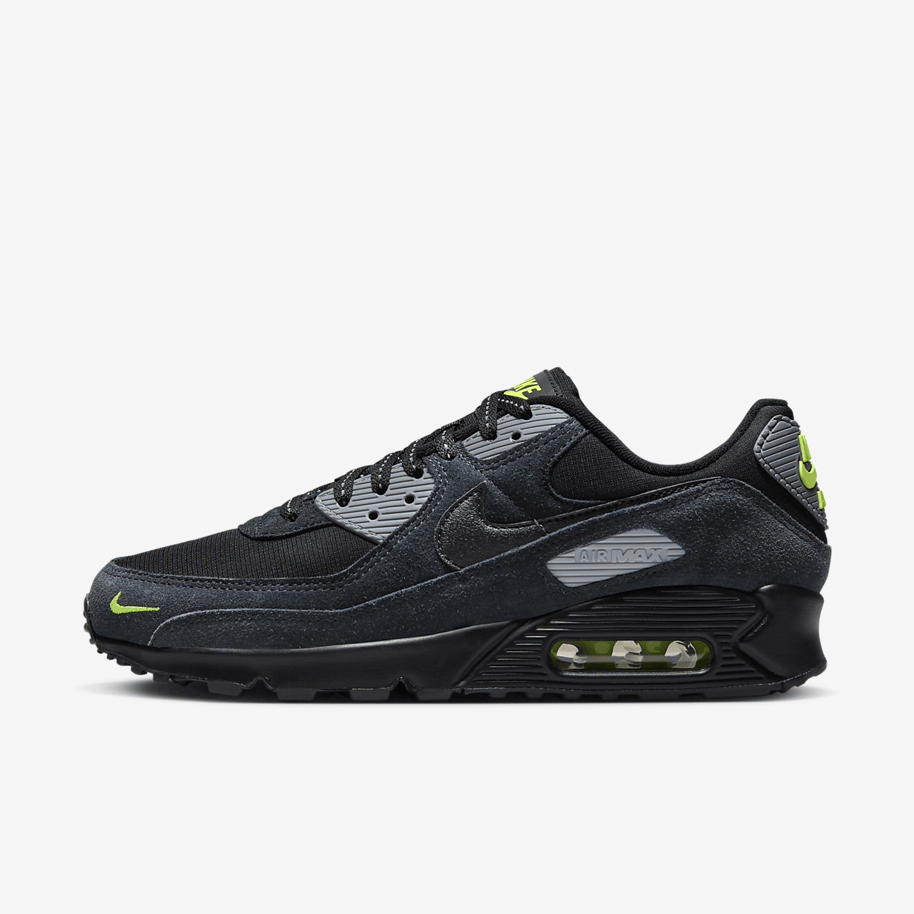 Nike air max low sales black